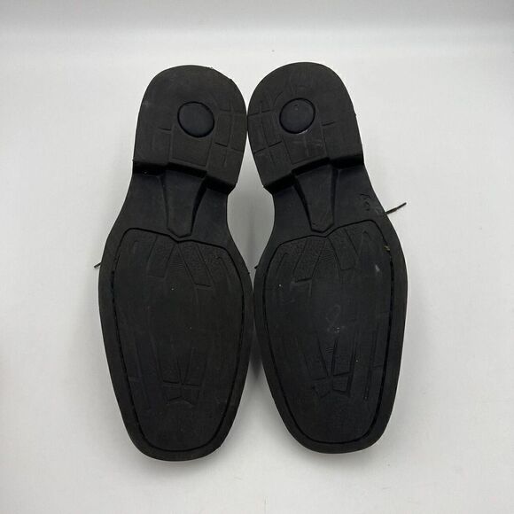 Studio Belvedere Bay Bridge Brown Leather Lace-up Dress Shoes Mens Size 11 1/2 D - Picture 7 of 10